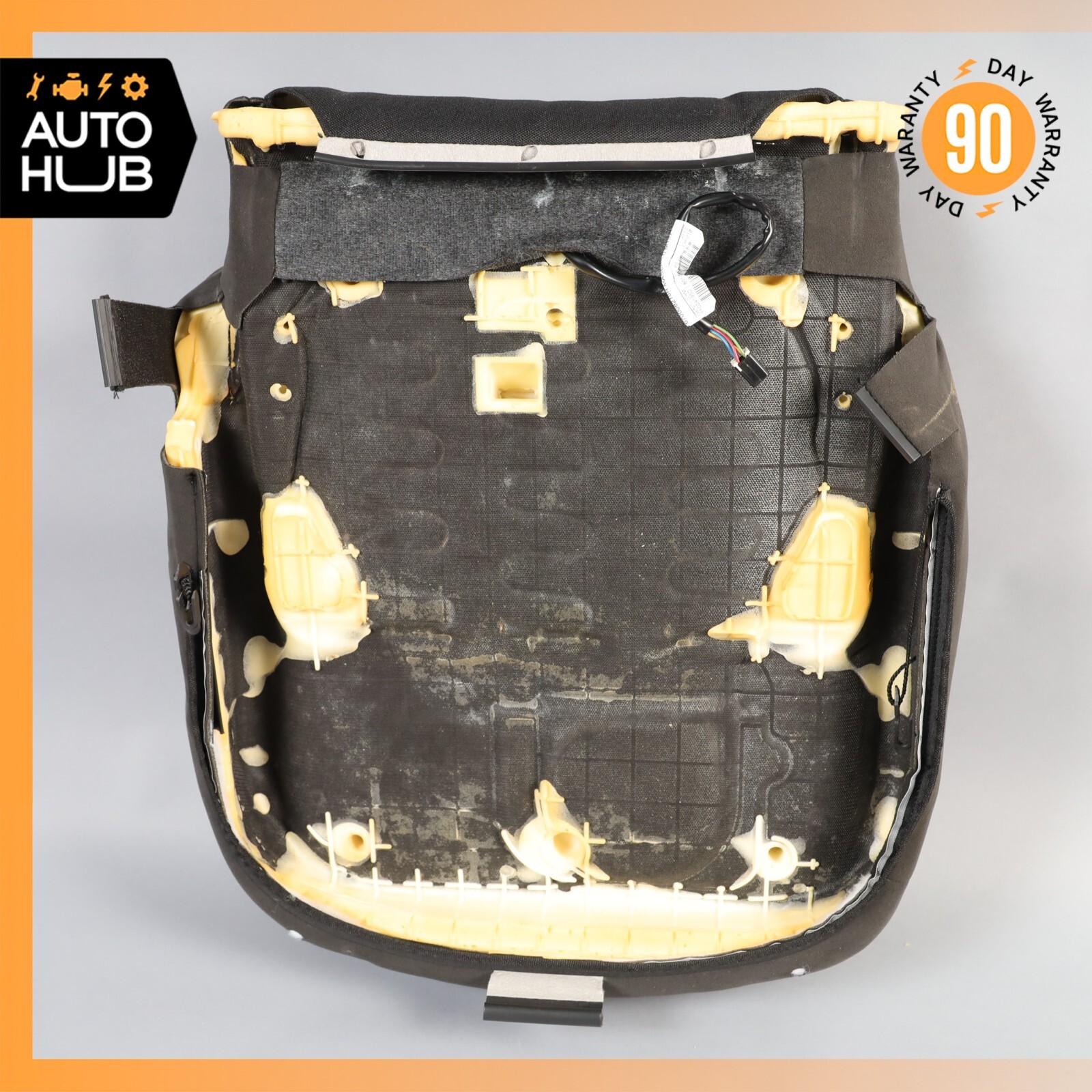 17-22 Maserati Ghibli M157 Front Left Lower Bottom Seat Cushion Black OEM 41k