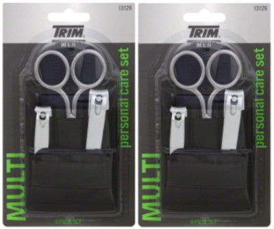 2 Pack- Trim Men Personal Care Set, 5 Piece Set