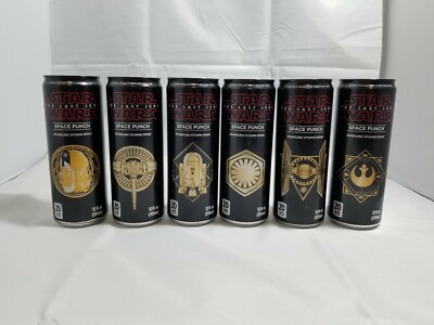 Star Wars Space Punch 1 - 6  The Last Jedi  New Sparkling Vitamin Drink