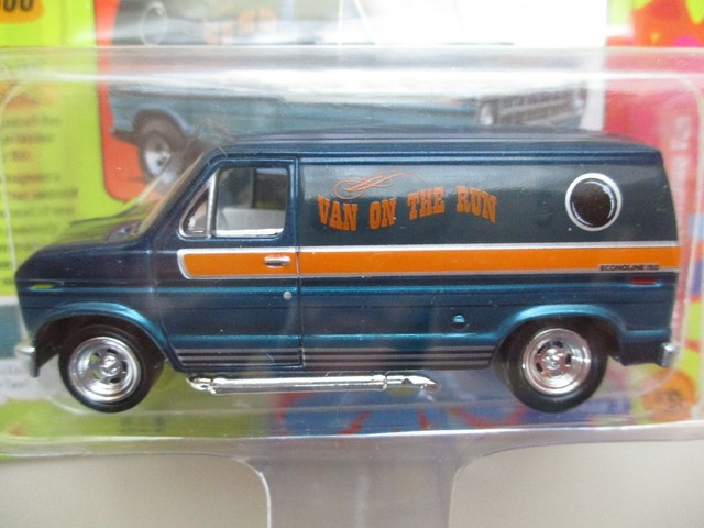Johnny Lightning Boogie Vans 1977 Ford Econoline Van 1 Of 2500 Jlsf0009 B