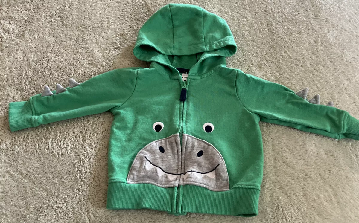 Carters dinosaur hoodie sale