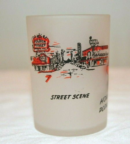 Vintage Vegas Vic Las Vegas Fremont Street Shot Glass - Picture 4 of 4