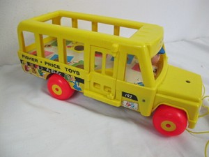 fisher price bus vintage