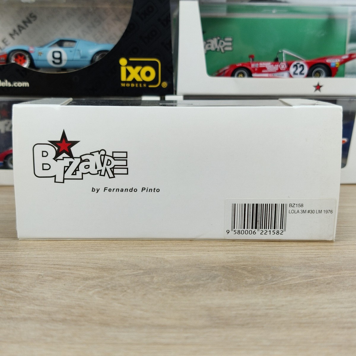 Miniature Bizarre LOLA 3M #30 24H Du Mans 1976 - 1/43, Excellent état, Boîte D'origine