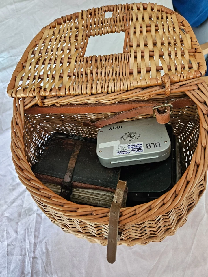 Cesta Creel Pesca con Mosca con Correa Ajustable Foto 4 de 4