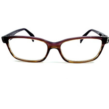 GIORGIO ARMANI GA814 R3Y Eyeglasses Frame Italy 52-15-135 Purple/Brown H9781