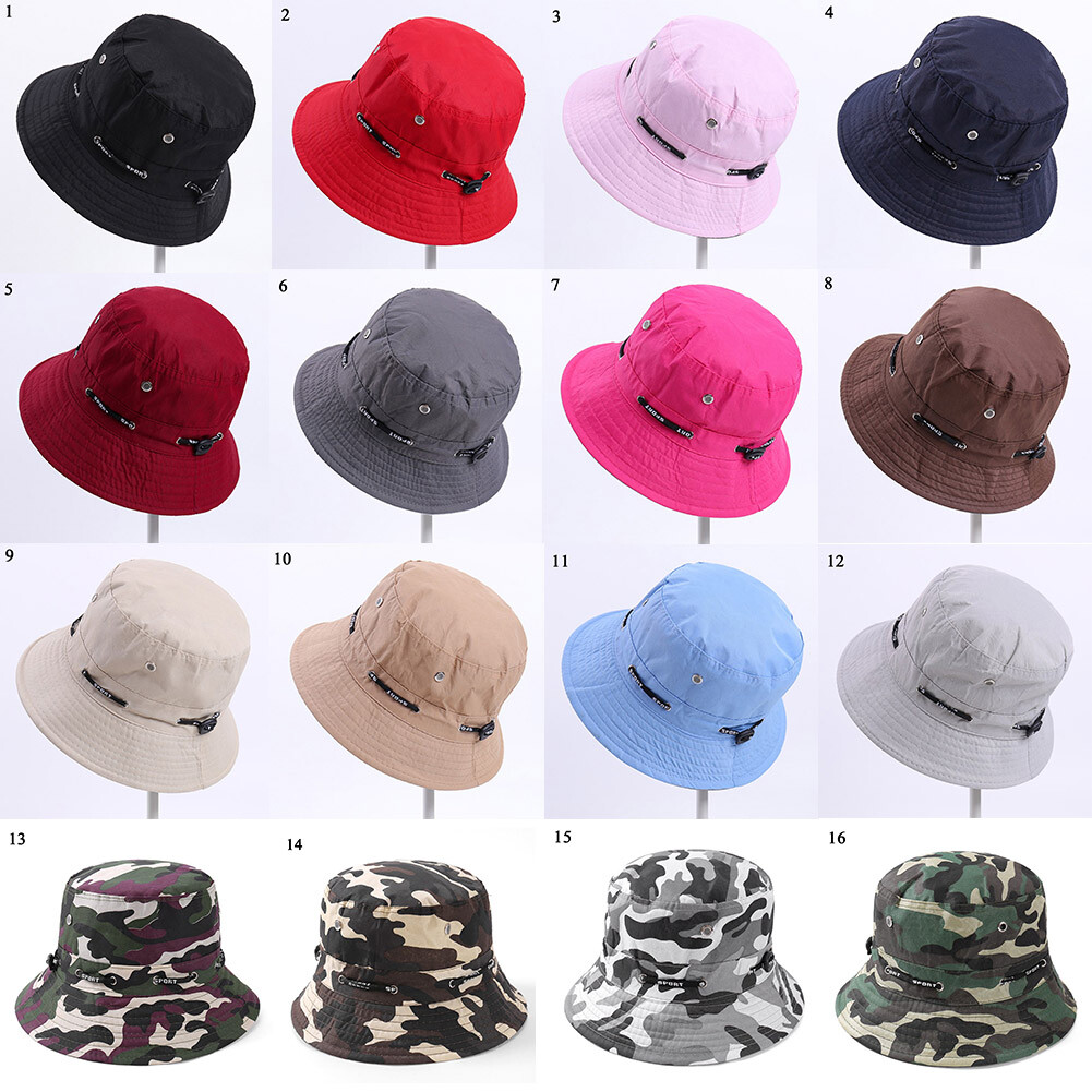 APL Cappello secchio unisex adulto pescatore sole berretto estate autunno spiaggia festa J