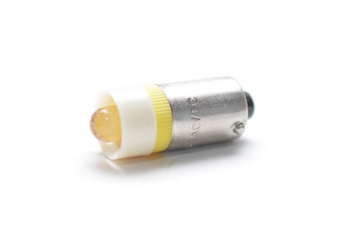 Single-LED von W. Schrickel BA9s 48 V AC/DC, versch. Farben, ca. 10x25 mm, NOS - Bild 13 von 19