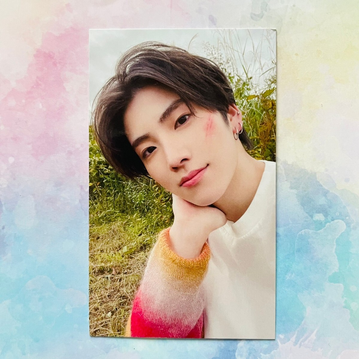 &TEAM First Howling : ME JAPAN Lucky draw Photo card Weverse