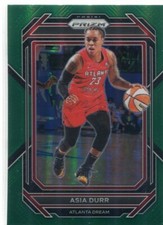 2023 Panini Prizm WNBA ASIA DURR Green PRIZM #13 ATLANTA DREAM