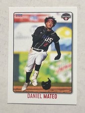 DANIEL MATEO 2023 Hickory Crawdads Series 2 Card MILB