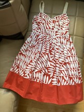 NWT Talbots Collection Pleated Cotton Dress 10P 10 Petites