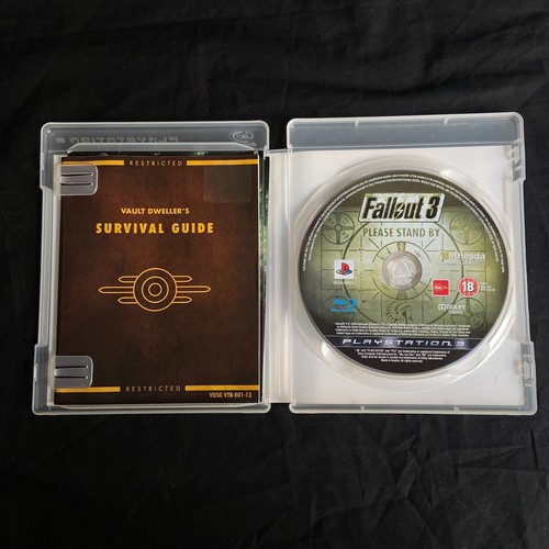 Fallout 3 PlayStation 3 PS3 Game + Manual (2008) Bethesda • Complete EXC - Picture 4 of 4