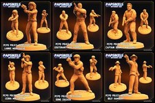 PCPD Miniatures | Skull Hunters III The Bone Clan | Sci-Fi Miniature | Papsikels