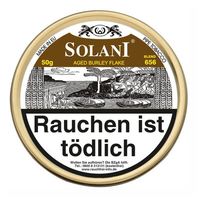 Solani Blend No 656 Aged Burley Flake 50g Pfeifen Tabak