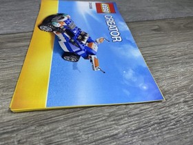 LEGO Creator 31008 Thunder Wings Instruction Manual Booklet 2013 English Guide
