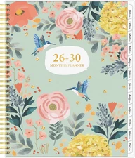 Monthly Planner 2026-2030, 5-Year Calendar Planner 2026-2030, Jan 2026 – Dec 203