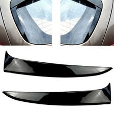 For Kia Sportage R 2011-15 12 13 Black Rear Window Spoiler Side Wing Trim Cover