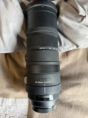 Sigma DG 150-500mm f/5-6.3 APO HSM OS Telephoto Zoom Lens Sigma Mount