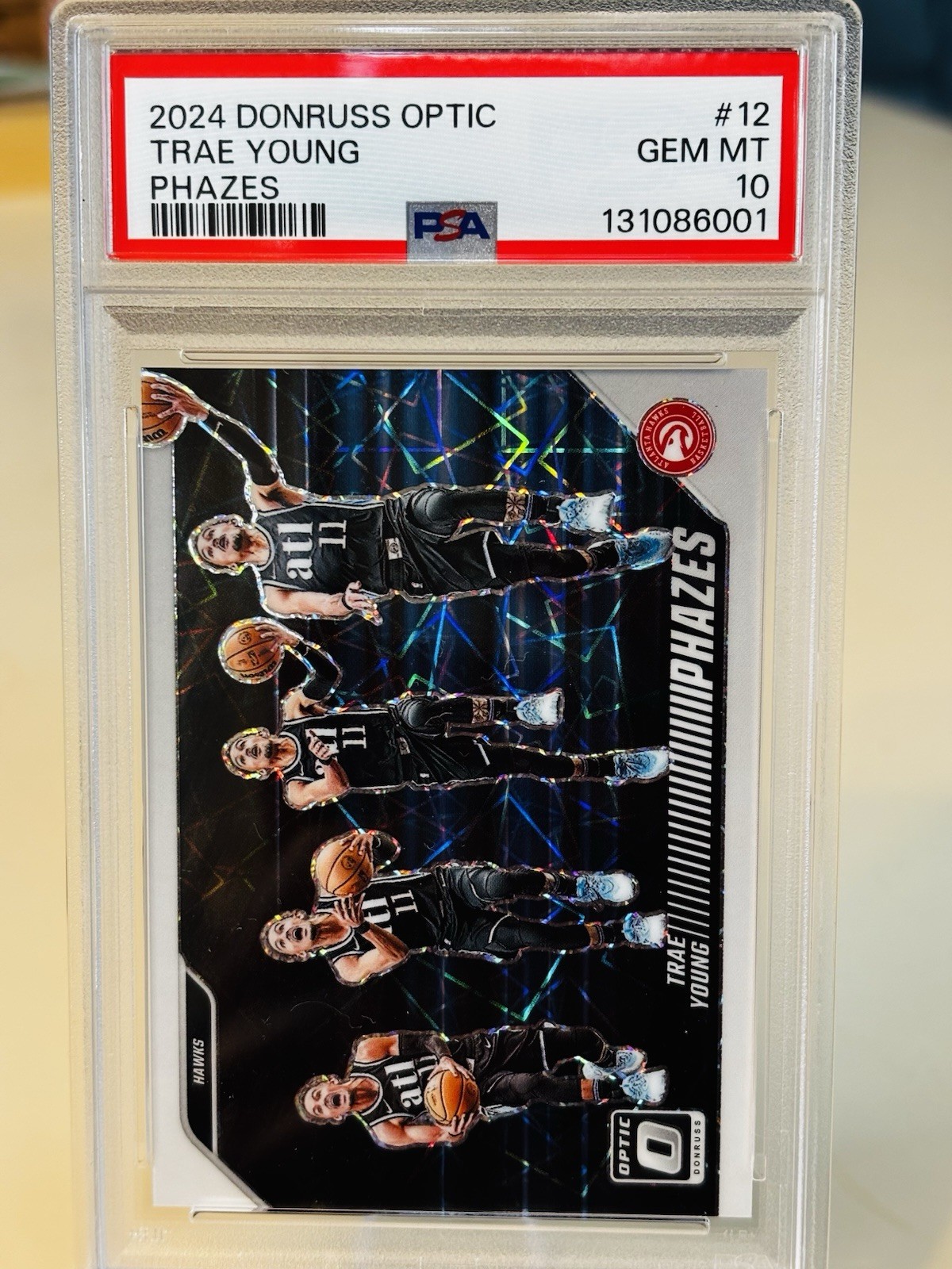 2024-25 Panini Donruss Optic - Phazes Trae Young #12 PSA 10