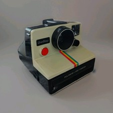 Polaroid One Step Rainbow Instant Land Camera Black Vintage 70s 80s Instantfilm