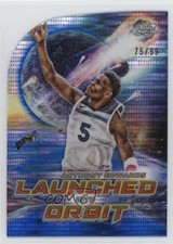 2023 Topps Cosmic Chrome Blue Moon Refractor 75/99 Anthony Edwards #LIO-14 0d0q