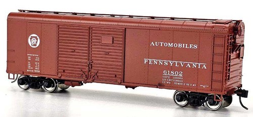 Carro de carga Bowser 43317 HO PRR RTR Circle Keystone X31B techo redondo rasante #61854 | Zustand: New