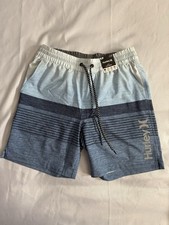 NEW HURLEY EPIC OMBRE VOLLEY HURLEY SWIM TRUNKS SIZE MENS Medium Blue Shorts