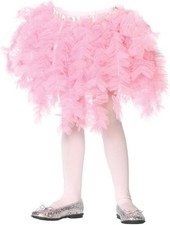 Accordion Tulle Layered Petticoat Halloween Child Costume Accessory 2 COLORS