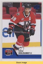 2020-21 Upper Deck AHL Blue Cody Goloubef #107 READ 0qr0