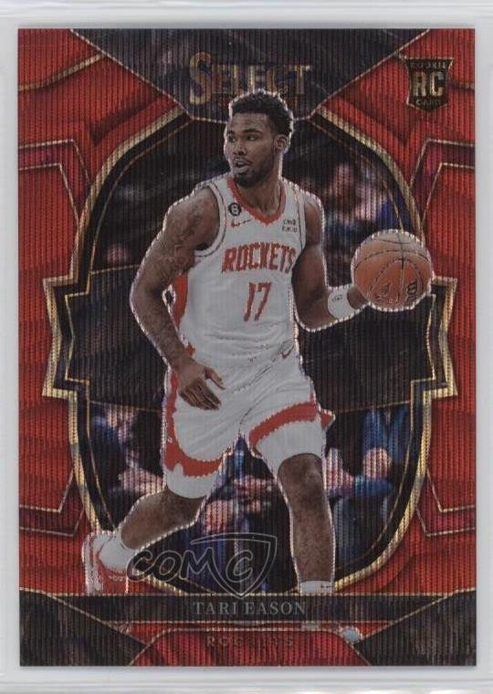 2022-23 Panini Select Concourse Red Wave Prizm Tari Eason #82 jt7