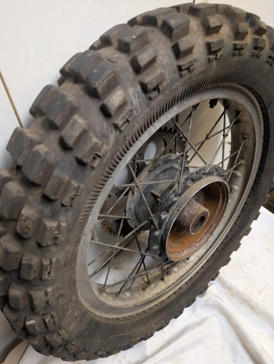 Yamaha TM400 Akront Rear Wheel 110/100-18 with Sprocket Rim T13