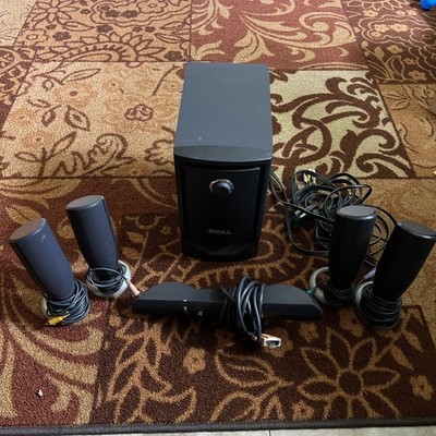 Dell 5.1 Surround Sound 100W  Speaker System Subwoofer MMS 5650