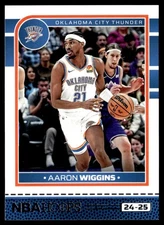 2024-25 Hoops Aaron Wiggins Oklahoma City Thunder #192