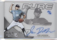 2014 Leaf Trinity Perfect Game Pure Silver 20/40 Joe DeMers #PGP-JD1 Auto 3j2