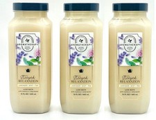 Bath  Body Works Steeped Relaxation Aromatherapy 15 oz Lavender/Mint/Tea x3 