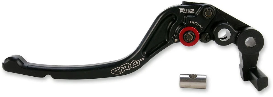 Palanca de freno CRG RC2 longitud estándar - negra motocicleta bicicleta de calle 2RN-521-T-B Foto 2 de 4