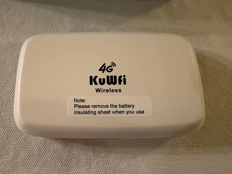 KuWfi Mobile WIFi Hotspot Router Unlocked Wireless Internet 4G LTE SIM Card Slot - Image 3 of 4
