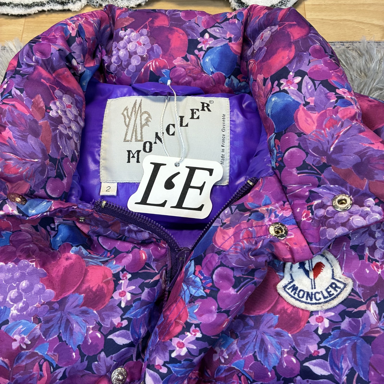 Authentic!!! Womens Vintage Moncler Grenoble 80s Puffer Jacket Size M image 4