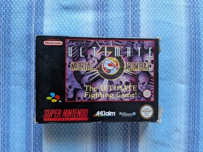 ULTIMATE MORTAL KOMBAT 3 - THE ULTIMATE FIGHTING GAME SNES SUPER NINTENDO PAL