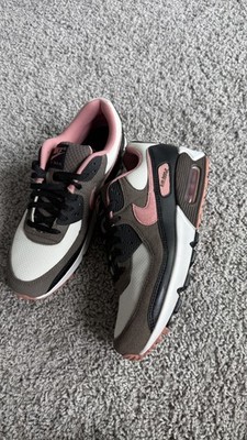 Nike Air Max 90 Red Stardust Mocha Brown White Men's Shoes Sz 10