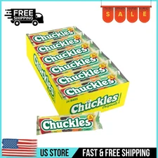 Wonka Chuckles Original, Jelly Sugar-Coated Candies, Fruit Flavored Candy, 2