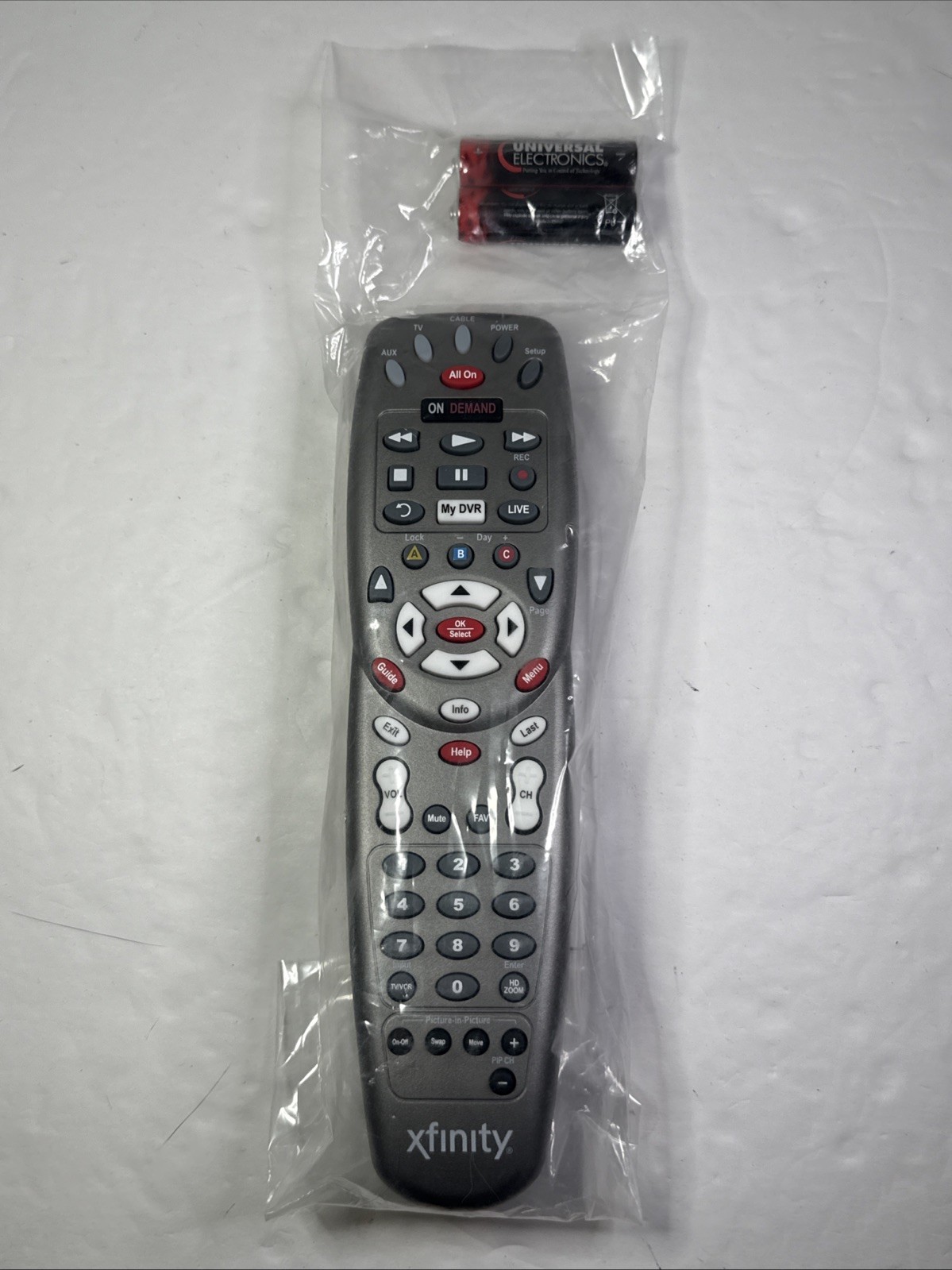 Control 1167abc1-0001 Urc1167 Comcast Cable Tv