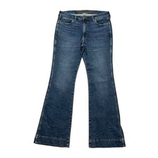 Wrangler Retro Jeans Women 31x34 High Rise Trouser Bootcut Flare Cowgirl Boho