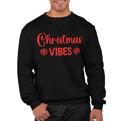 Festive Vibes Weihnachtspullover | Lustiges hässliches Weihnachtssweatshirt Unisex