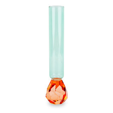 WD LIFESTYLE VASO PORTAFIORI H22 CM IN VETRO BICOLORE