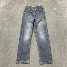 Levi's 511 Jeans Boys 6 Reg Blue Denim Straight Streetwear Medium Wash 5 Pockets