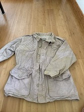 Vintage Toyota Land Cruiser 1997 Utility Safari Jacket USA Large Beige