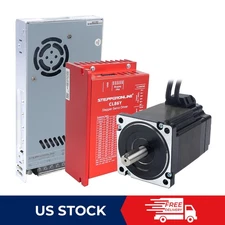 1 Axis Nema 34 Closed Loop Stepper CNC Kit 6.5Nm Motor & Driver W/ Power Supply