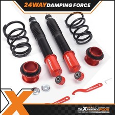 Rear Coilovers 24 Way Damper Adjustable Lowering Kit For Ford Mustang 1994-2004 Rear Coilovers 24 Way Damper Adjustable Lowering Kit For Ford Mustang 1994-2004